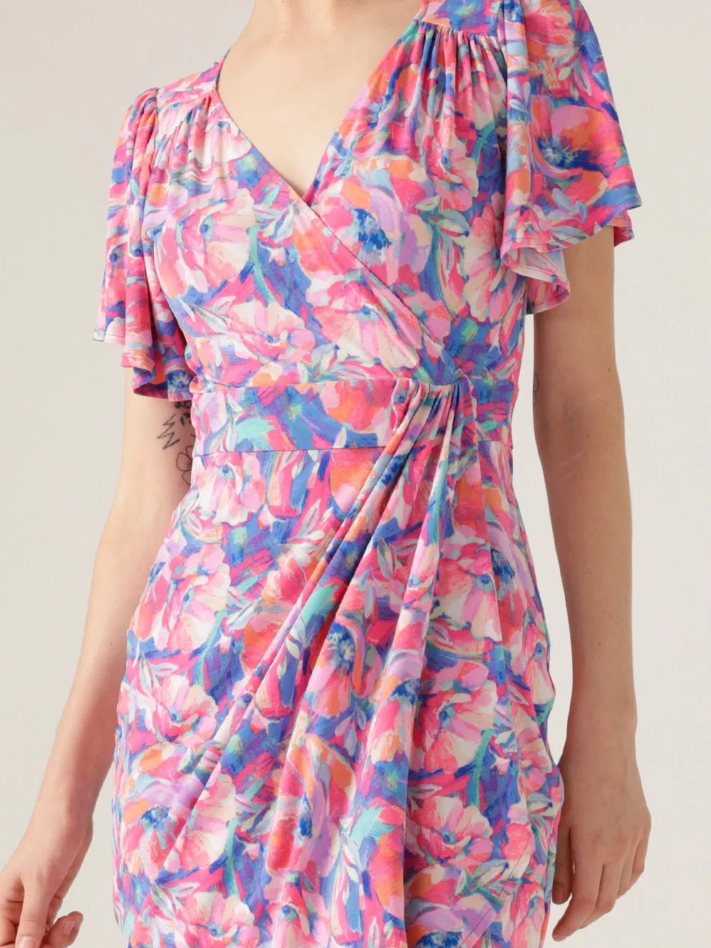 SACHA DRAKE RAINBOW BEE EATER DRESS sold by ENNI product image thumbnail 3