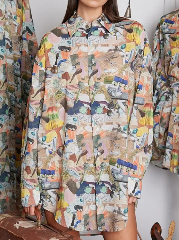 CIRCULAR BY M.A DAINTY TRINKETS VOILE SHIRT sold by ENNI