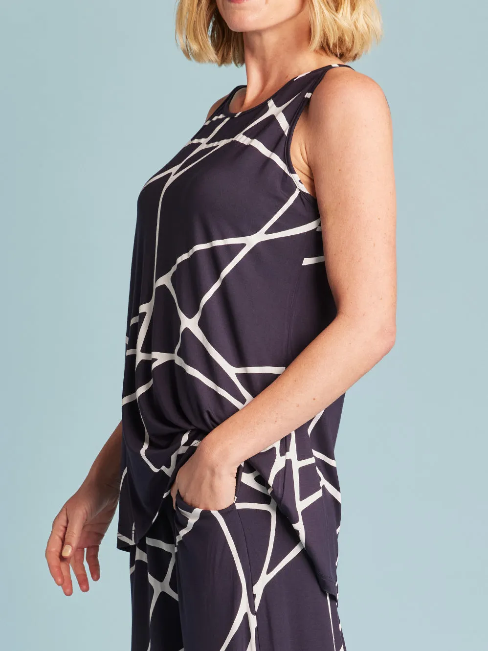 TANI MARBLE GRACE SWING TANK sold by ENNI product image thumbnail 2