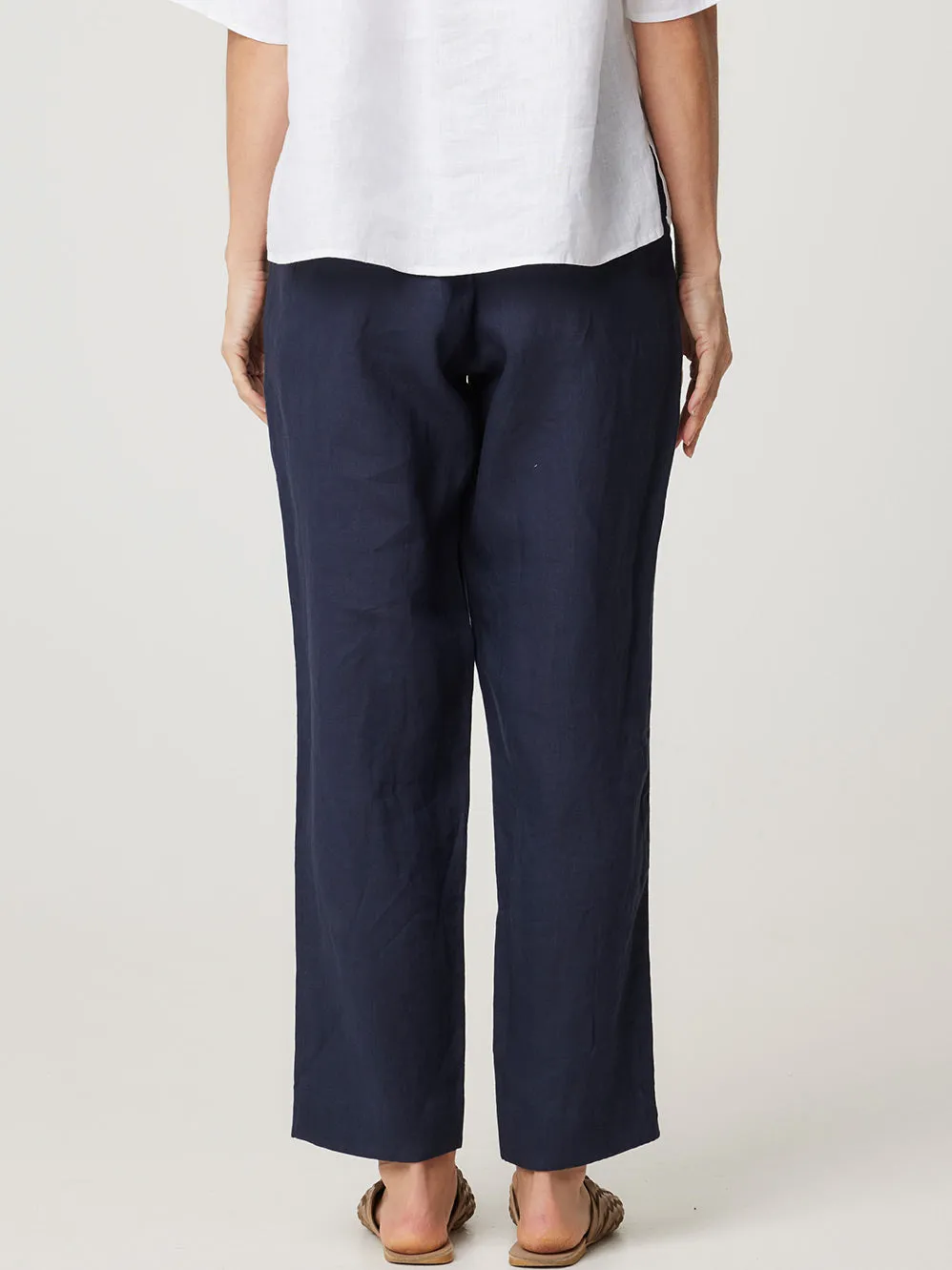 ENNI LINEN STRAIGHT LEG PANT sold by ENNI product image thumbnail 4
