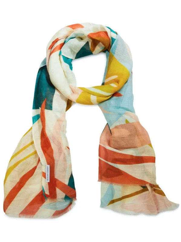 THE SCARF COMPANY FARAH LINEN SCARF sold by ENNI