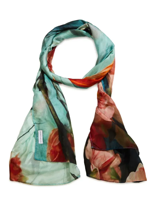 THE SCARF COMPANY PAM SILK SCARF sold by ENNI