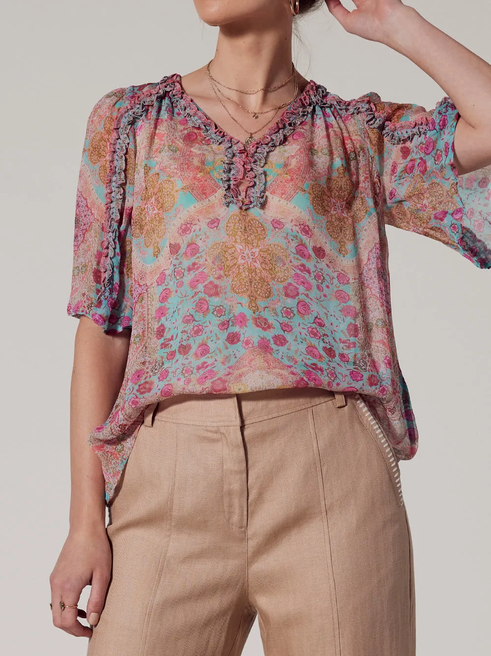 LOOBIE'S STORY RAVELLO TOP sold by ENNI