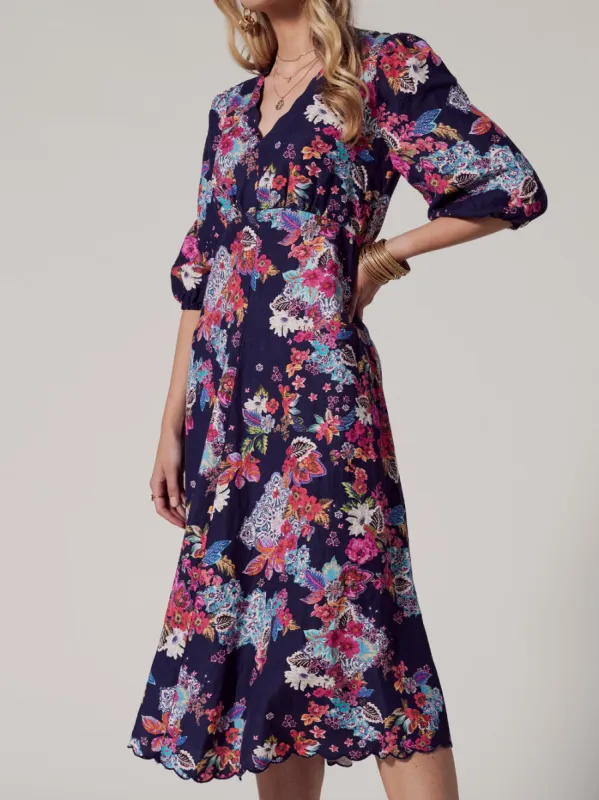 LOOBIE'S STORY MATERA MIDI DRESS sold by ENNI