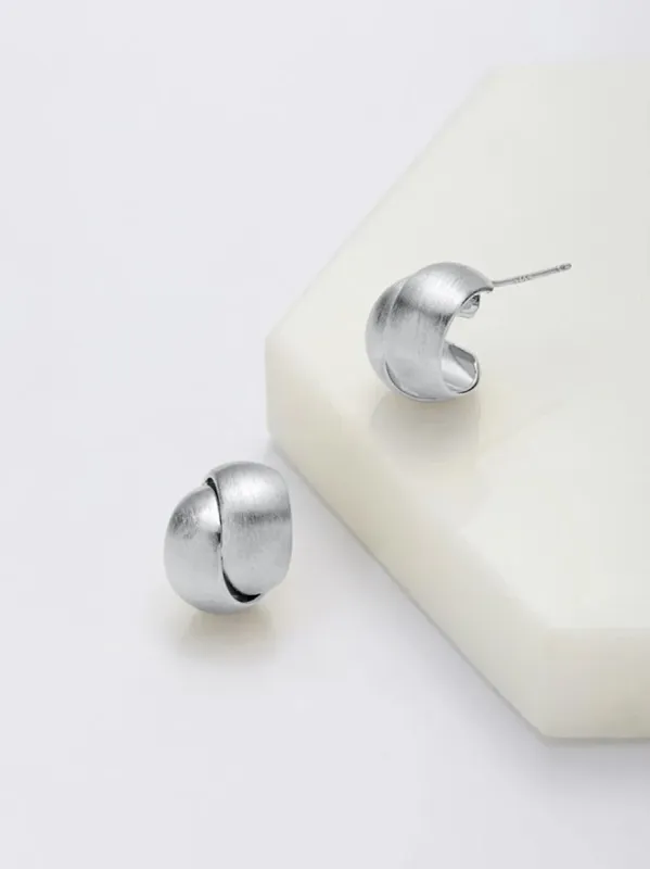 ZAFINO JESSIE BRUSHED EARRING sold by ENNI