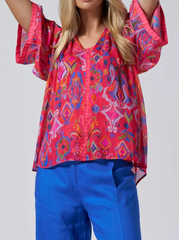 LOOBIE'S STORY FESTIVE BLOUSE sold by ENNI