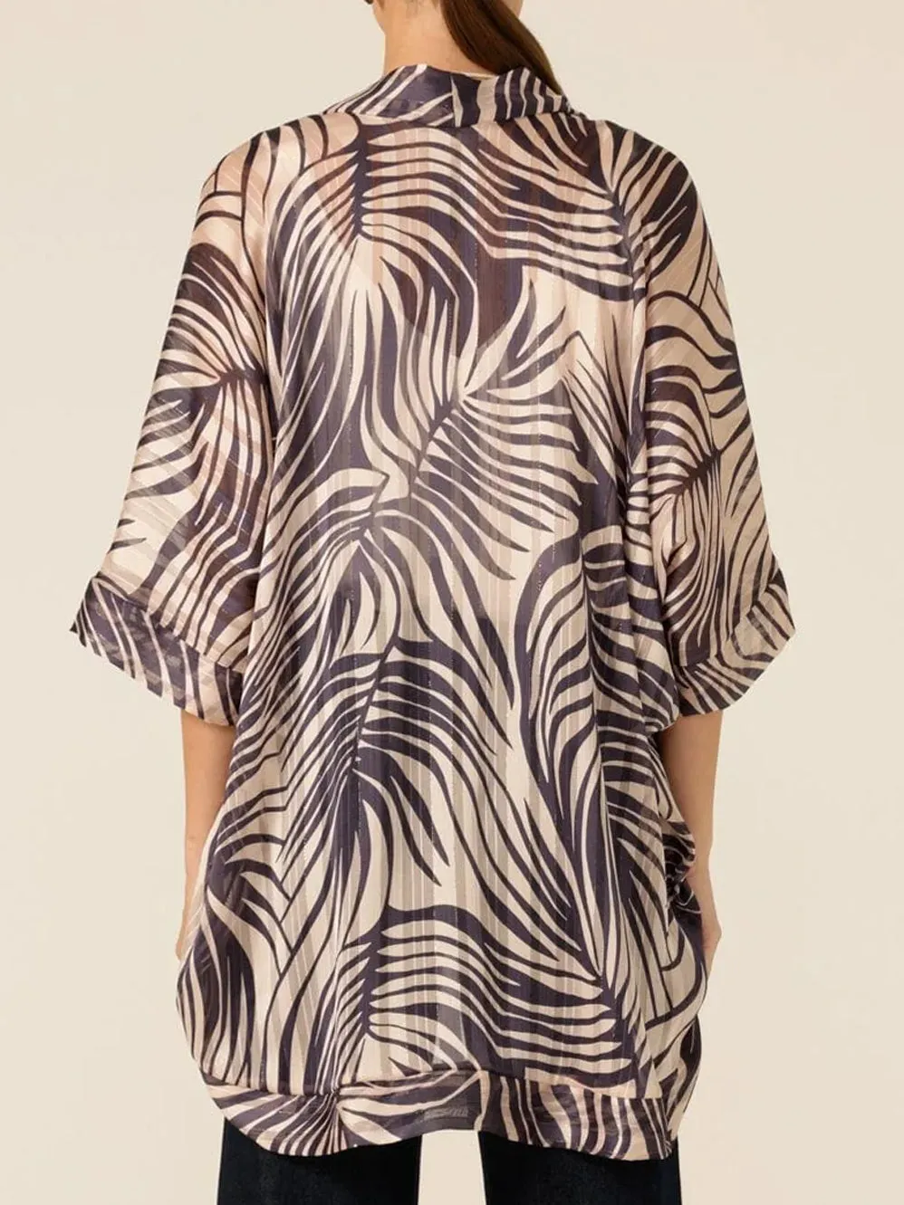 SACHA DRAKE PALM KIMONO sold by ENNI product image thumbnail 3