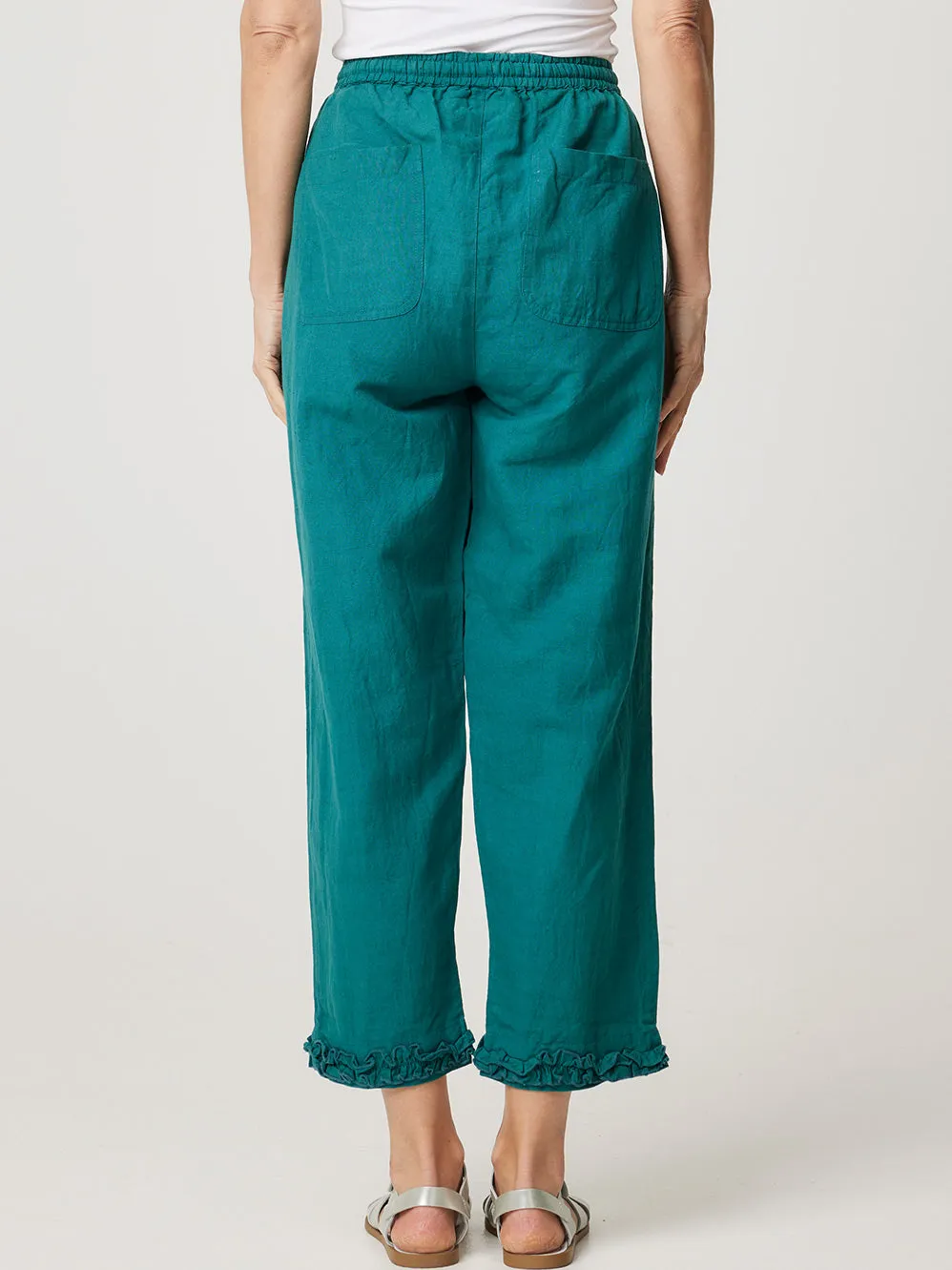 CAKE RUFFLE CAPRI PANT sold by ENNI product image thumbnail 2