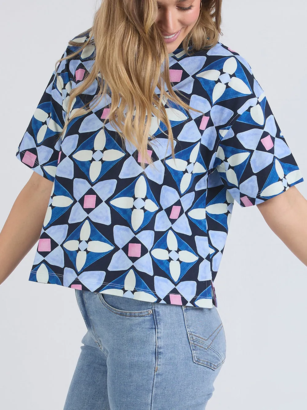 ELM PAINTED TILE TEE sold by ENNI product image thumbnail 2