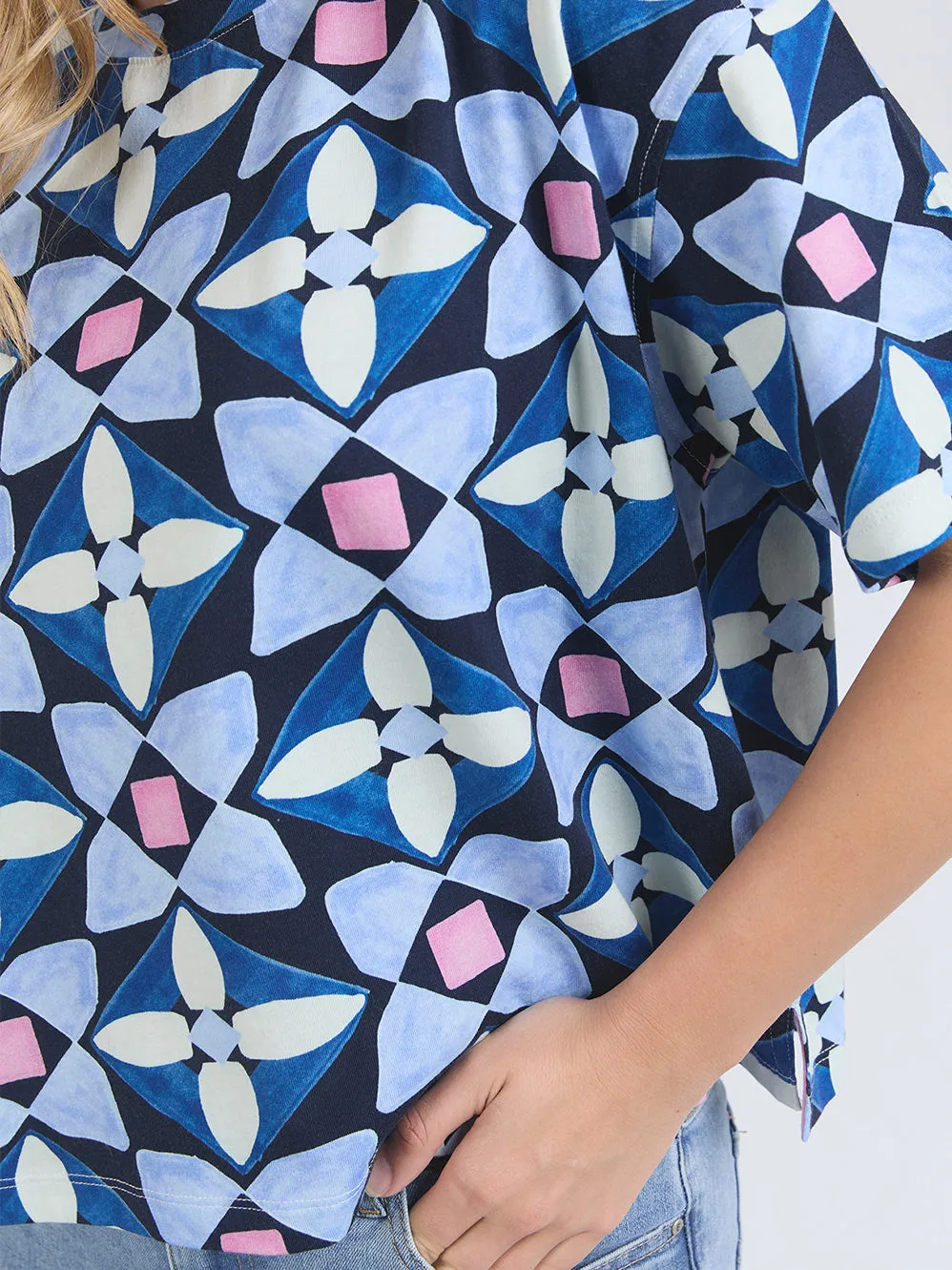 ELM PAINTED TILE TEE sold by ENNI product image thumbnail 3