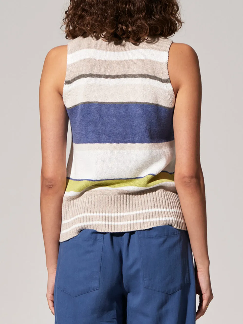 POL ESTEL MULTI STRIPE TANK sold by ENNI product image thumbnail 3
