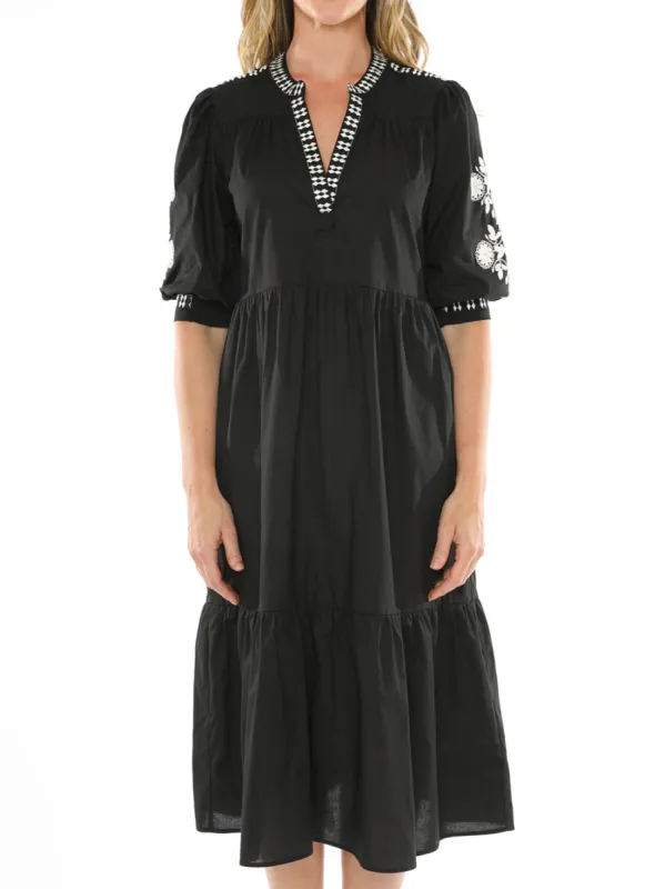 JUMP EMBROIDERY DRESS sold by ENNI