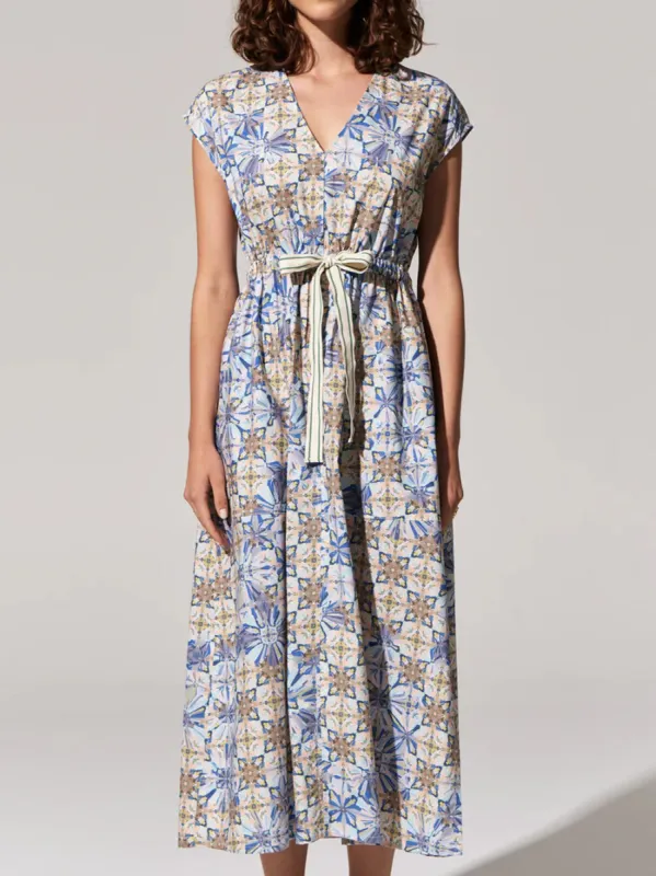 POL CELESTE V NECK DRESS sold by ENNI