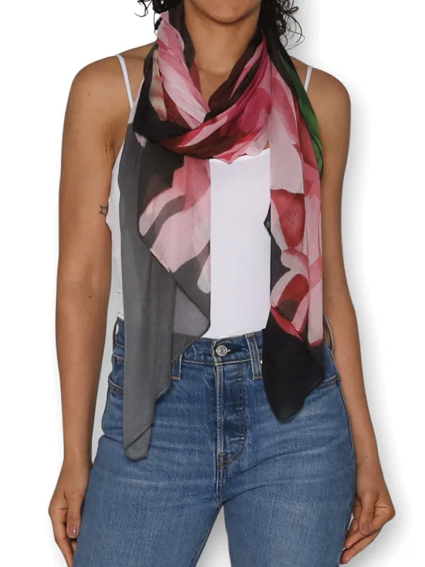 THE ARTIST LABEL PEONY SCARF sold by ENNI