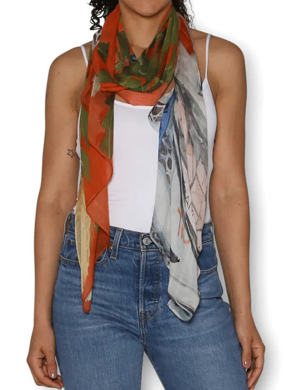 THE ARTISTS LANEL BANKSIA SPECIOSA SCARF sold by ENNI