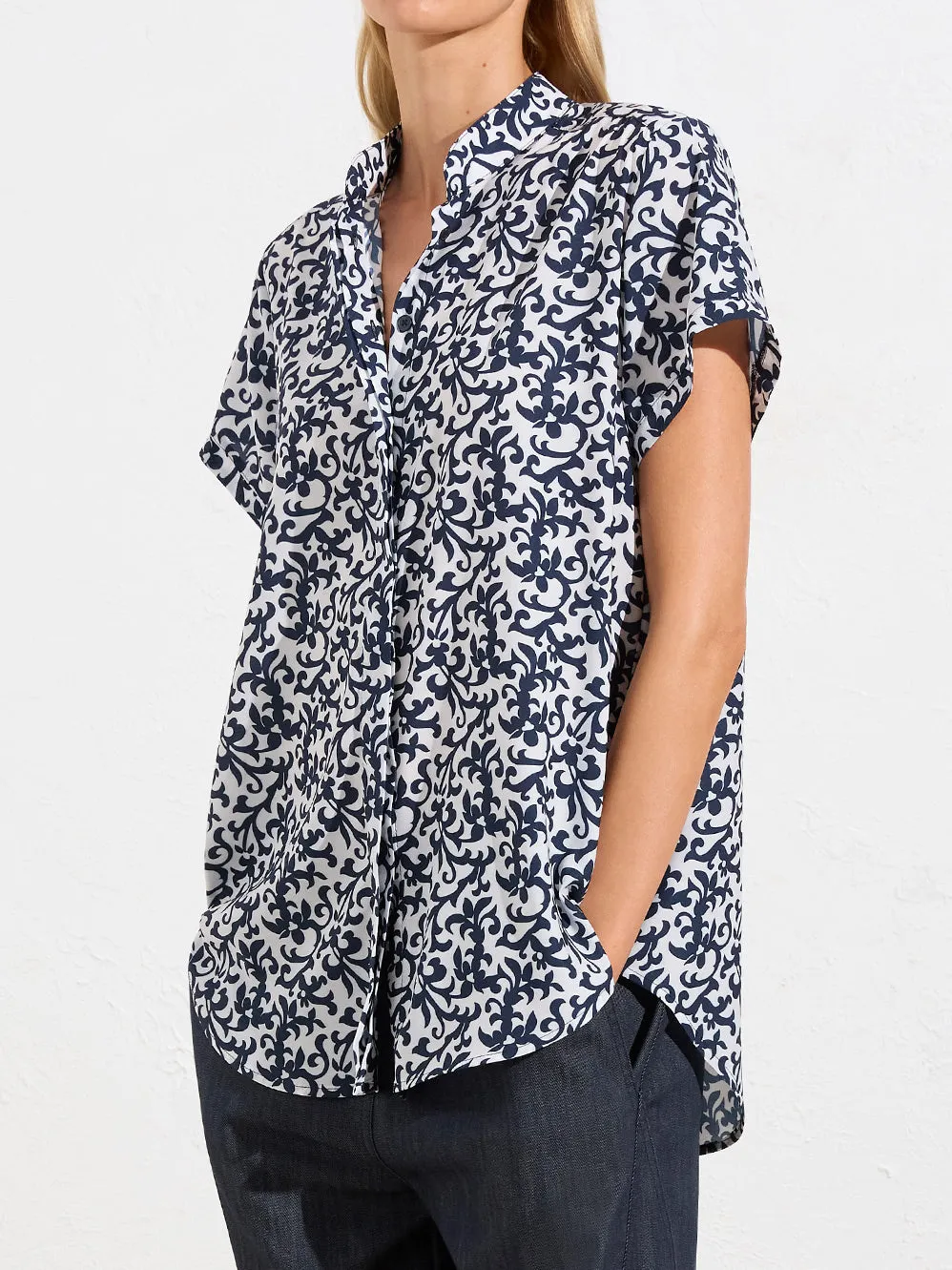MELA PURDIE SOFT STAND SHIRT sold by ENNI product image thumbnail 2