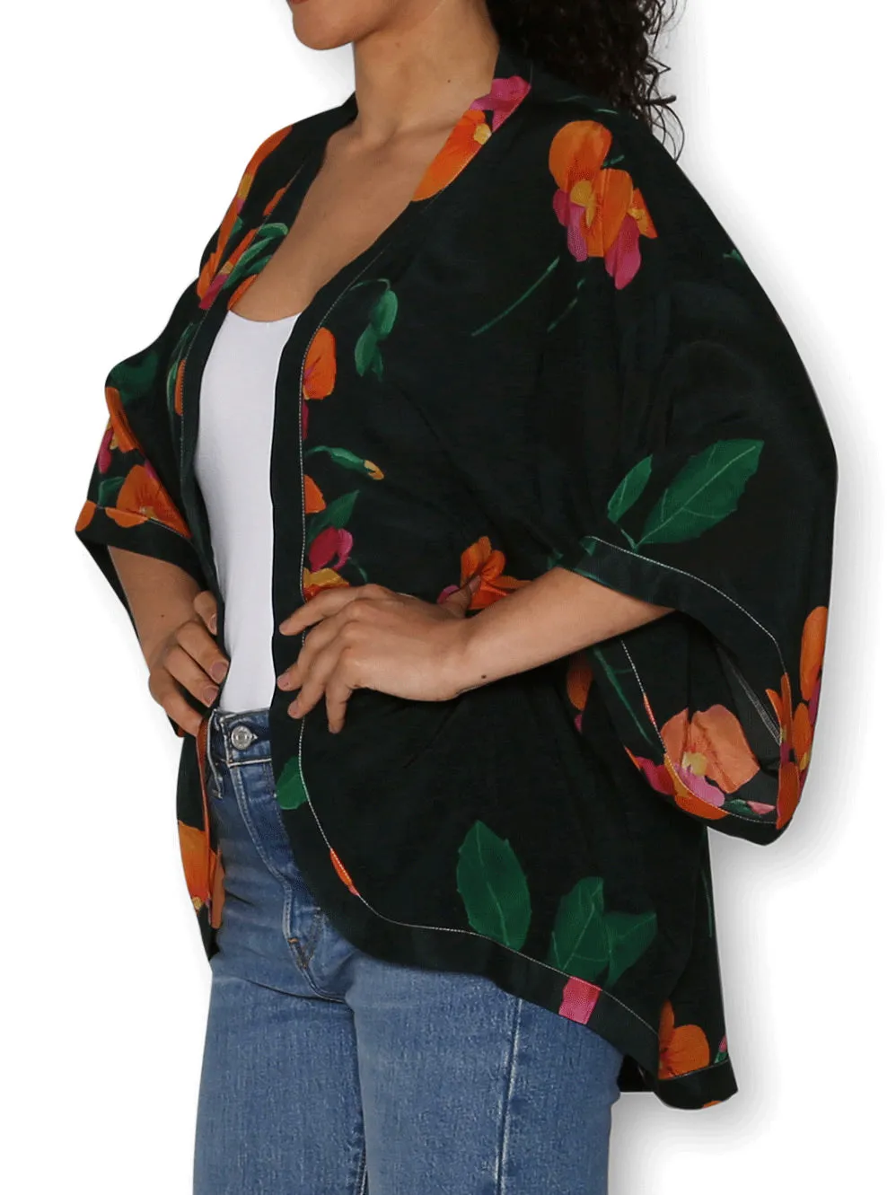 THE ARTISTS LABEL CHORIZEMA SILK KIMONO sold by ENNI product image thumbnail 2