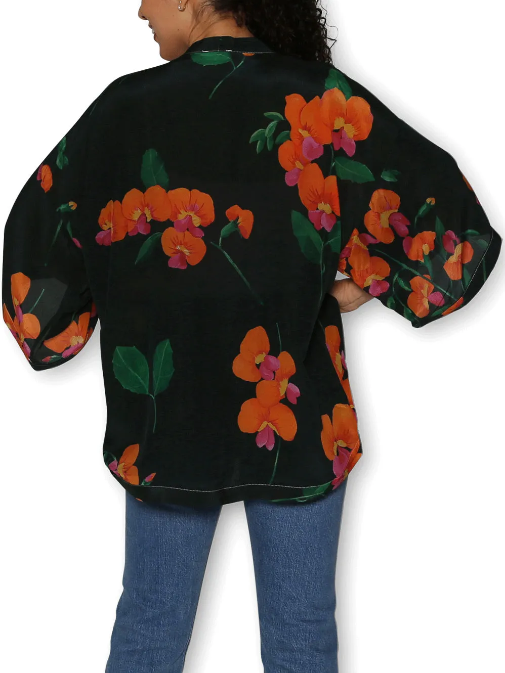 THE ARTISTS LABEL CHORIZEMA SILK KIMONO sold by ENNI product image thumbnail 3