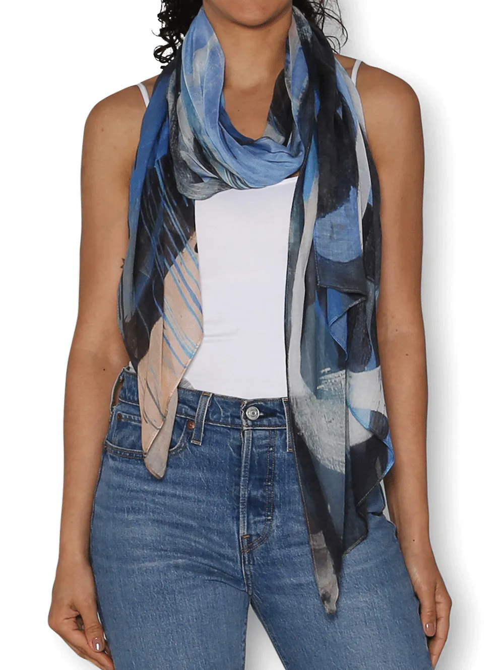 THE ARTISTS LABEL BLUES & ROOTS SCARF sold by ENNI