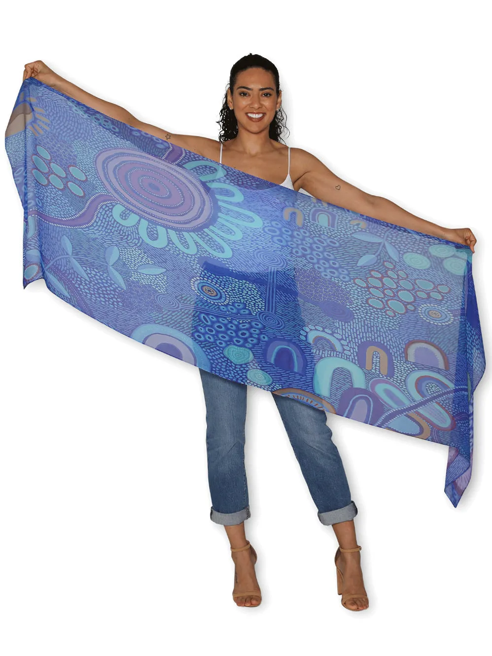 THE ARTISTS LABEL NATURES WONDERS SCARF sold by ENNI product image thumbnail 2