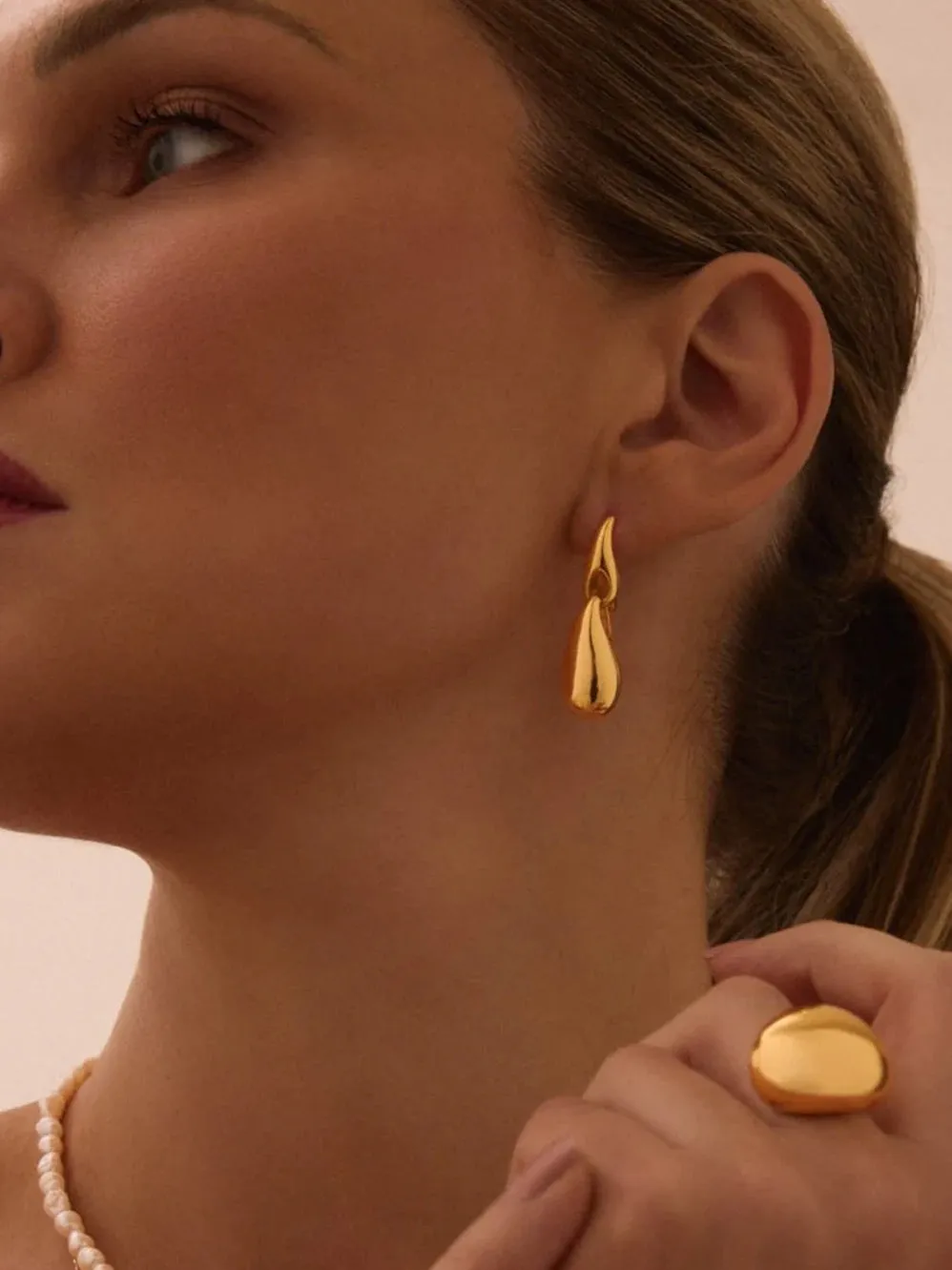 BLING BAR RENATA DROP EARRINGS sold by ENNI product image thumbnail 2