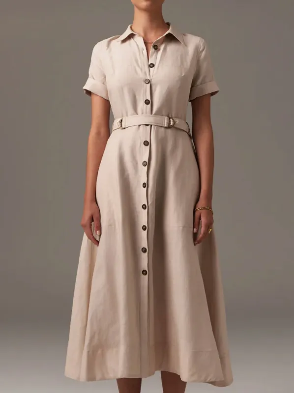 POL RILEY SHIRT DRESS made by POL