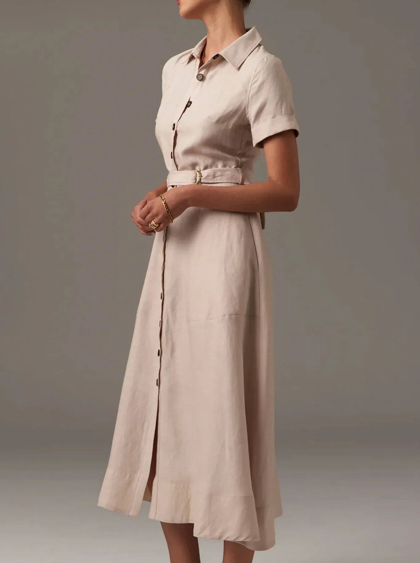 POL RILEY SHIRT DRESS sold by ENNI product image thumbnail 3