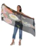 THE ARTISTS LABEL ICELAND POPPIES SILK SCARF sold by ENNI