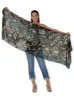 THE ARTISTS LABEL PAINTED LACE WOOL SCARF sold by ENNI