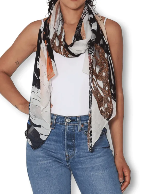 THE ARTISTS LABEL PARTENOPE SCARF sold by ENNI