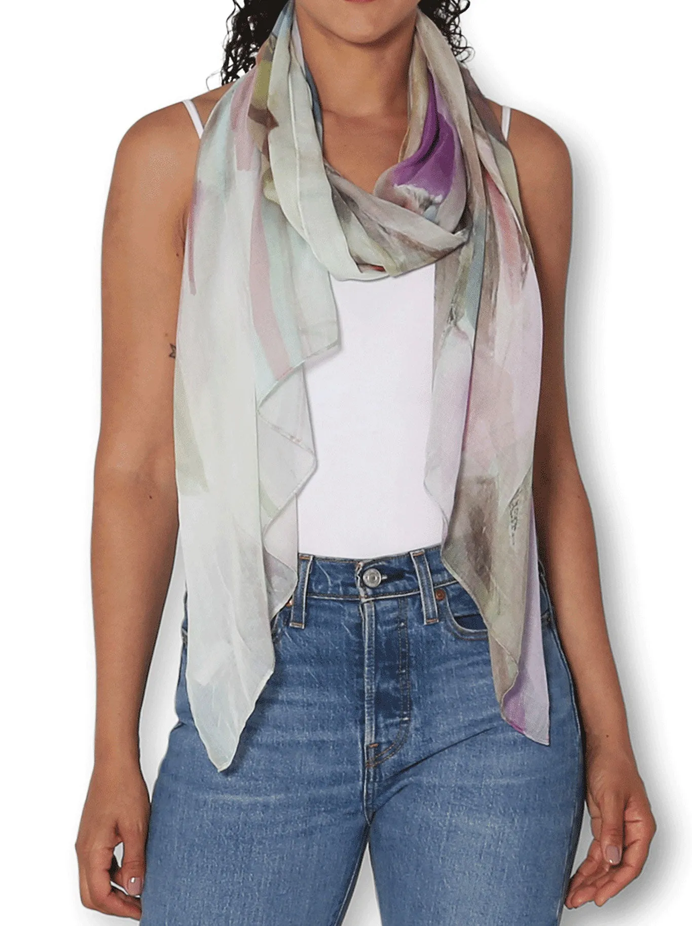 THE ARTISTS LABEL DAY STARS SCARF sold by ENNI