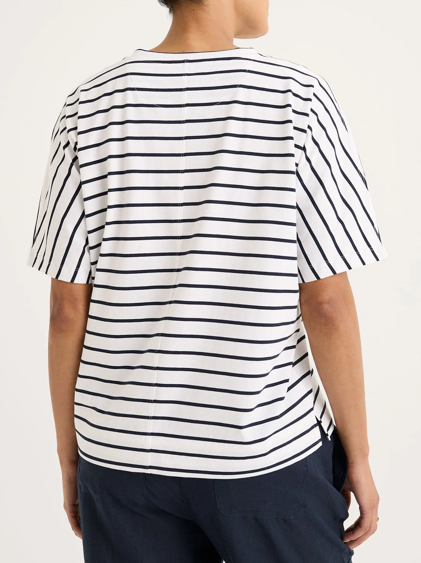 YARRA TRAIL CARBON STRIPED TEE sold by ENNI product image thumbnail 4
