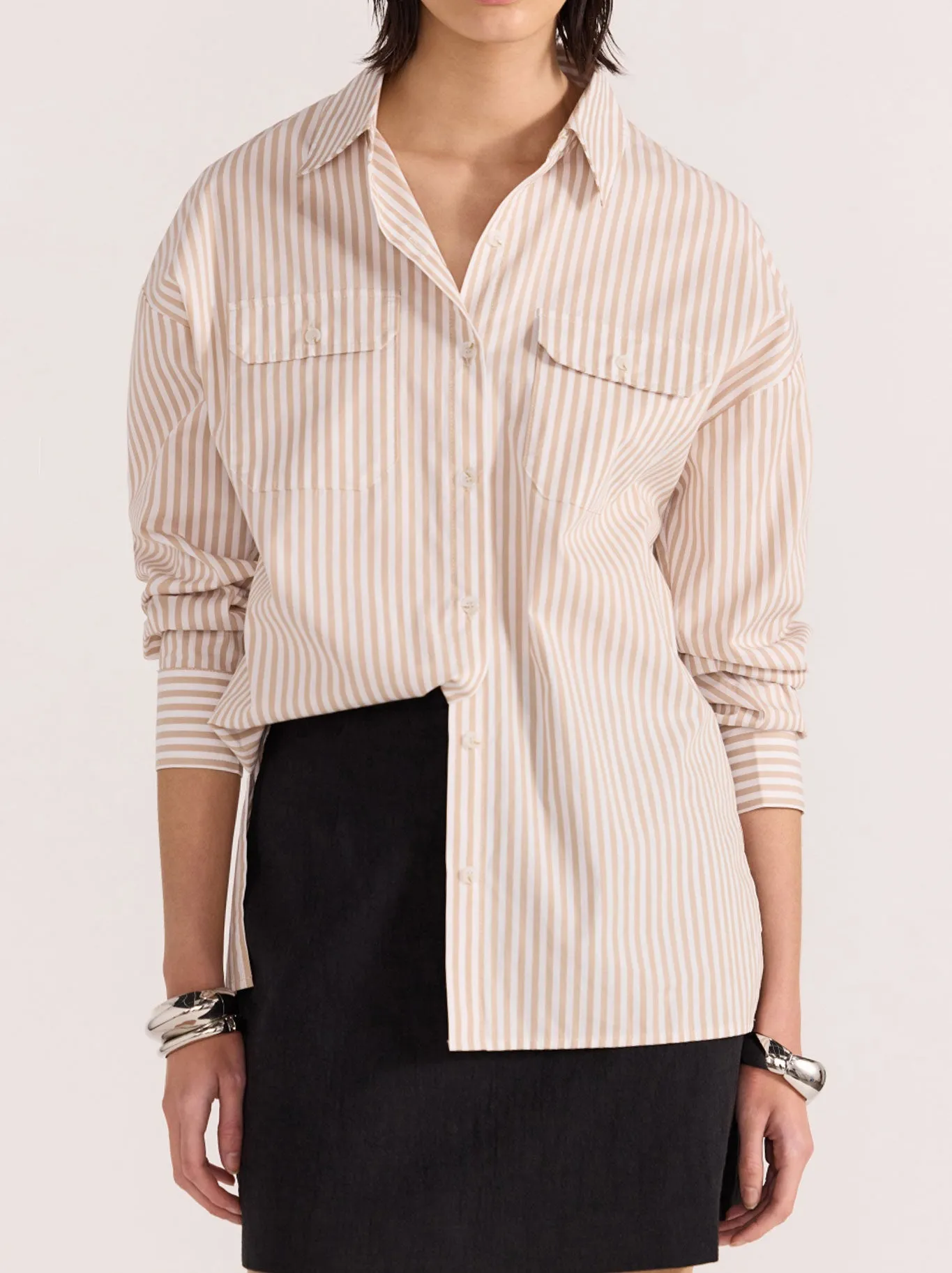 STAPLE THE LABEL RUMI SHIRT sold by ENNI