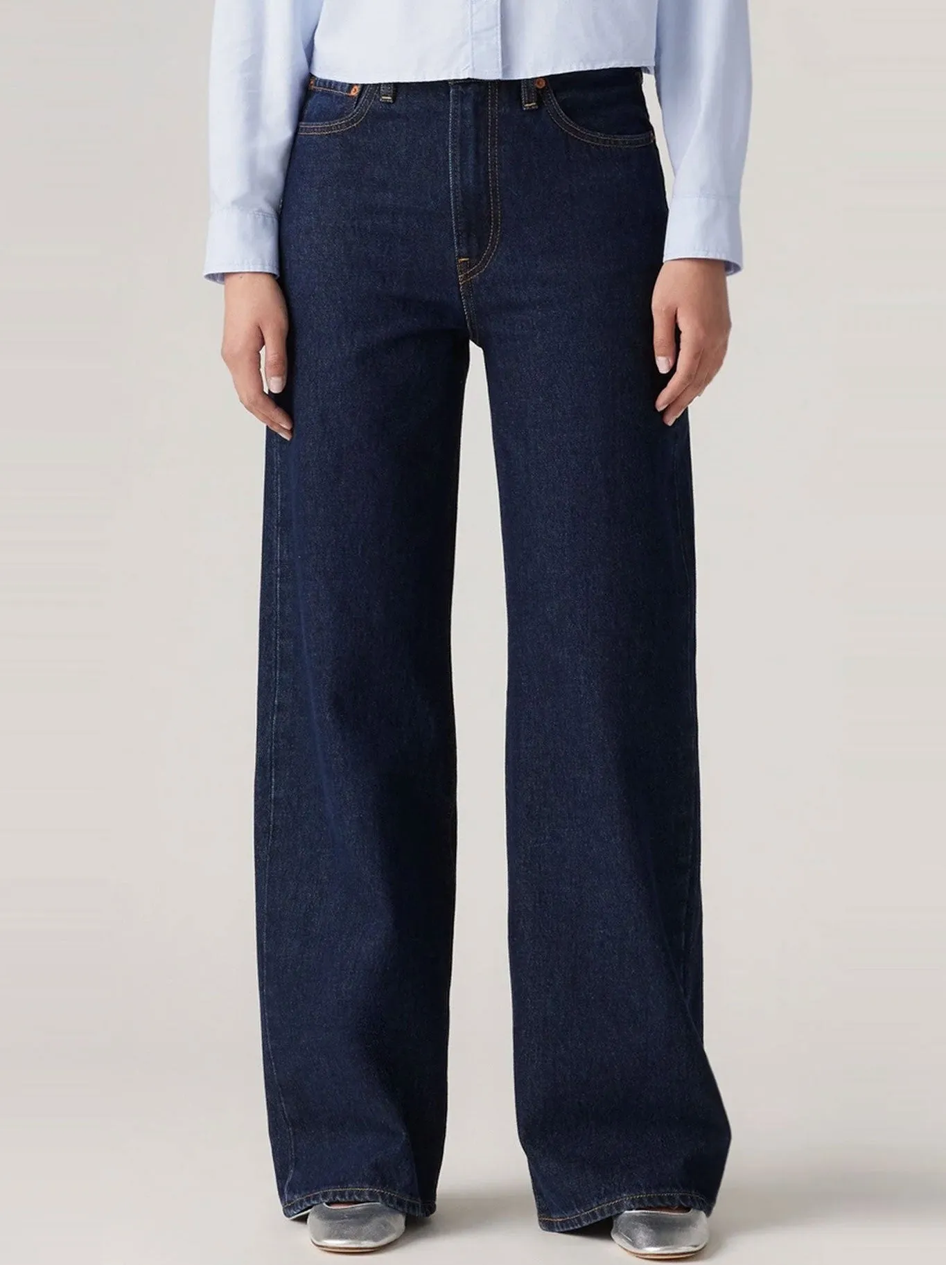 LEVI'S RIBCAGE WIDE LEG JEAN sold by ENNI