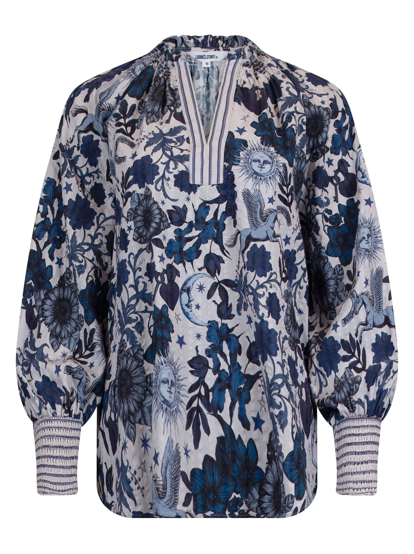 LOOBIE'S STORY GREENWICH BLOUSE sold by ENNI product image thumbnail 2