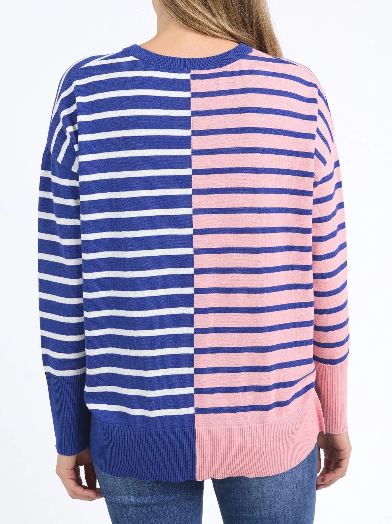 ELM LOUISE SPLICED KNIT sold by ENNI product image thumbnail 4