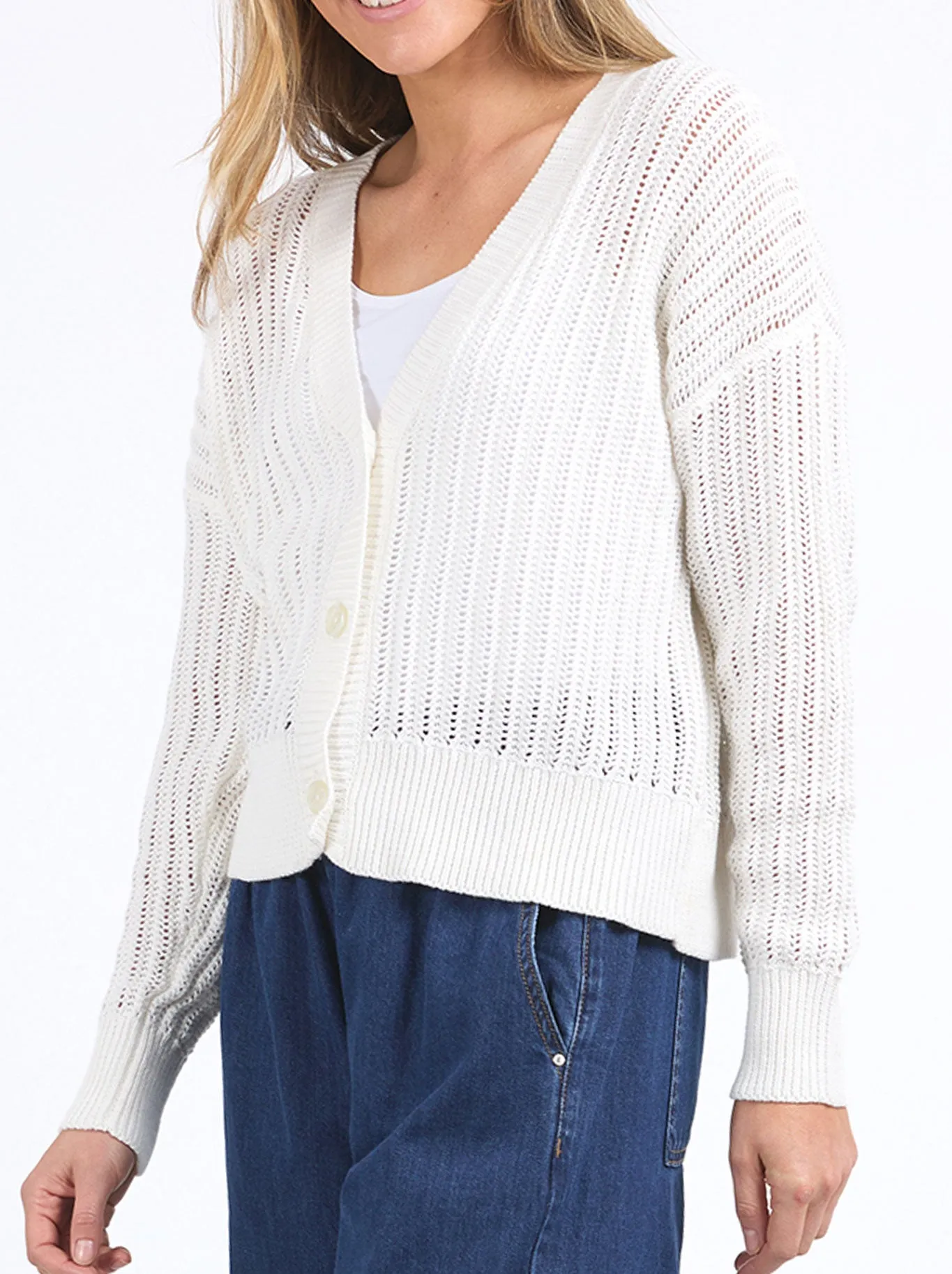 ELM SASHA LIGHTWEIGHT CARDI sold by ENNI product image thumbnail 2