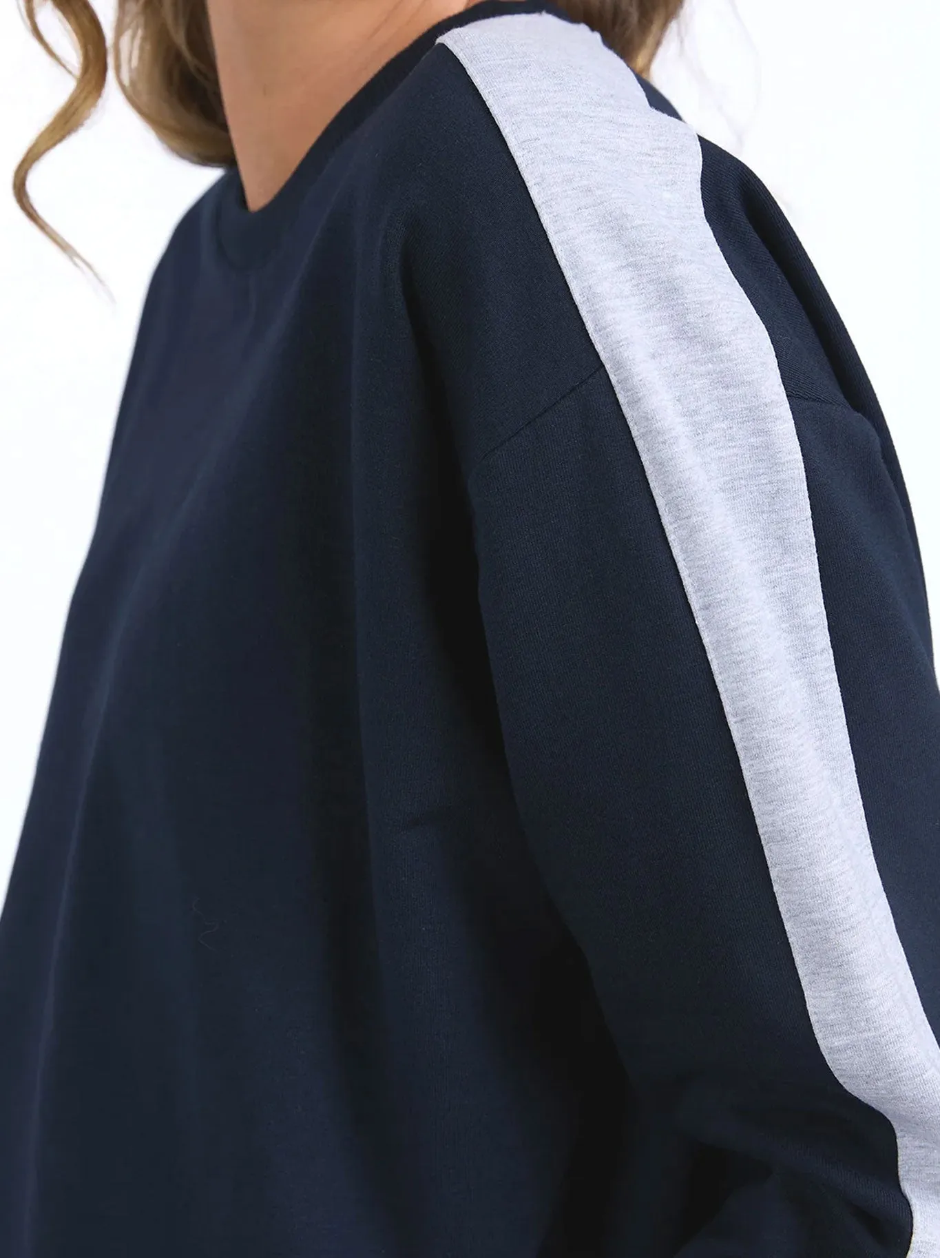 ELM SLOANE FLEECE CREW sold by ENNI product image thumbnail 3