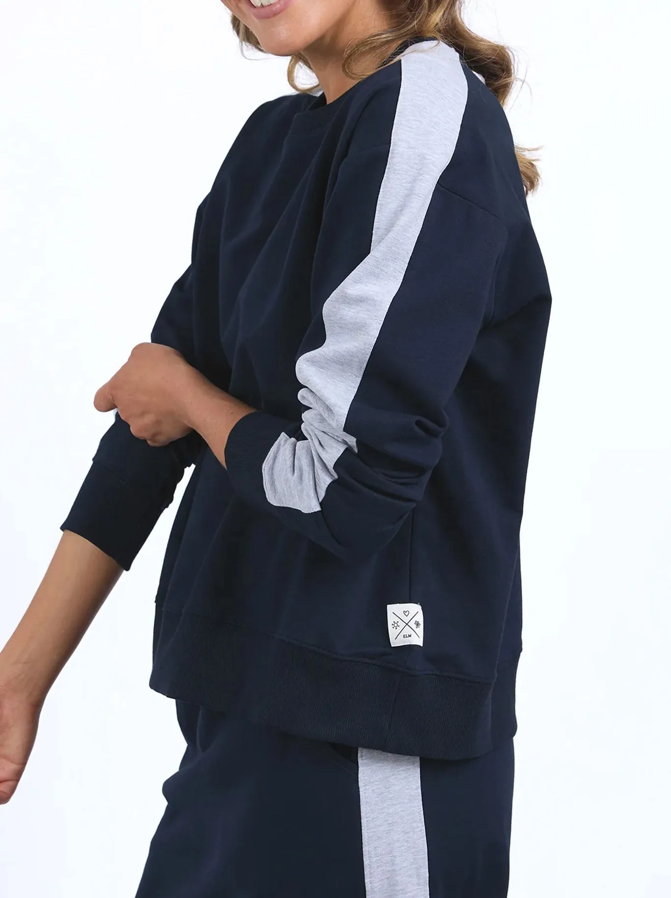 ELM SLOANE FLEECE CREW sold by ENNI product image thumbnail 2