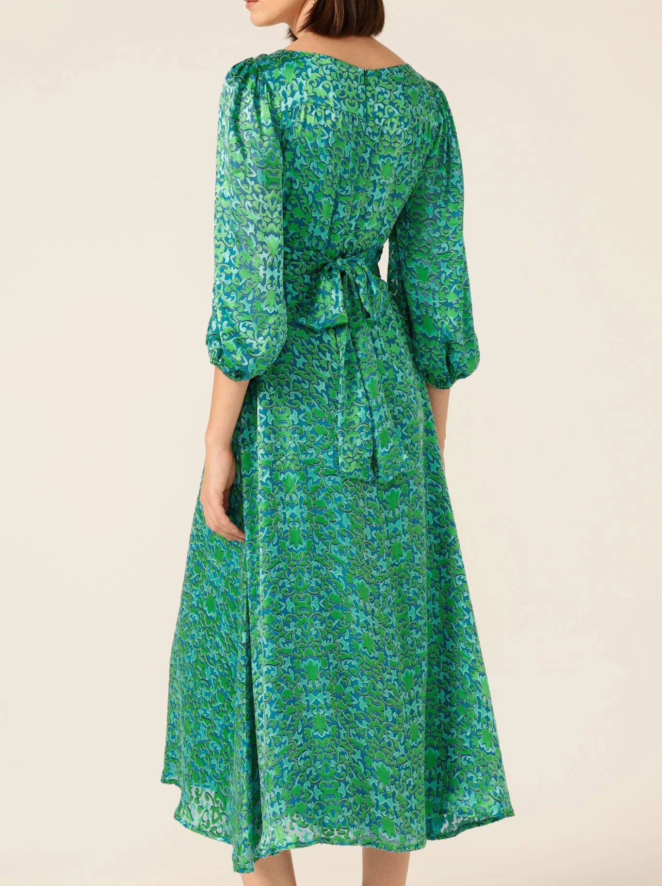 SACHA DRAKE ETHERAL EDEN MIDI DRESS sold by ENNI product image thumbnail 4