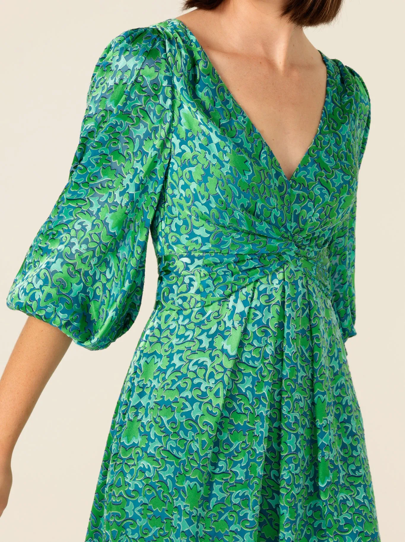 SACHA DRAKE ETHERAL EDEN MIDI DRESS sold by ENNI product image thumbnail 3