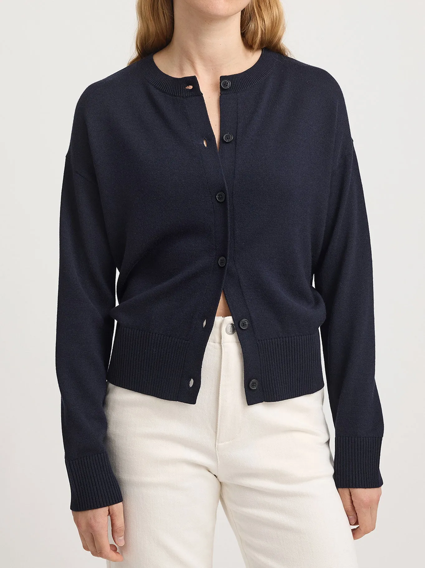 TOORALLIE FINE KNIT CARDI sold by ENNI