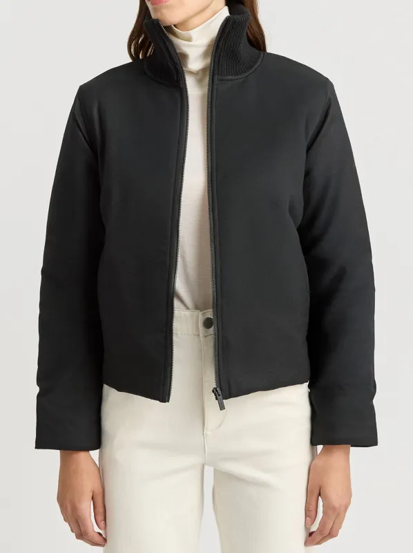 TOORALLIE PADDED WOOL JACKET sold by ENNI