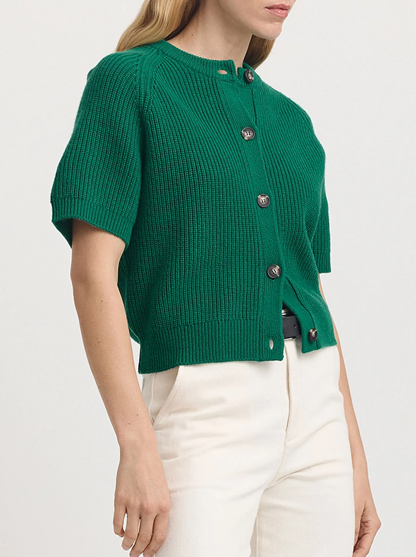 TOORALLIE SHORT SLEEVE CARDIGAN sold by ENNI product image thumbnail 2