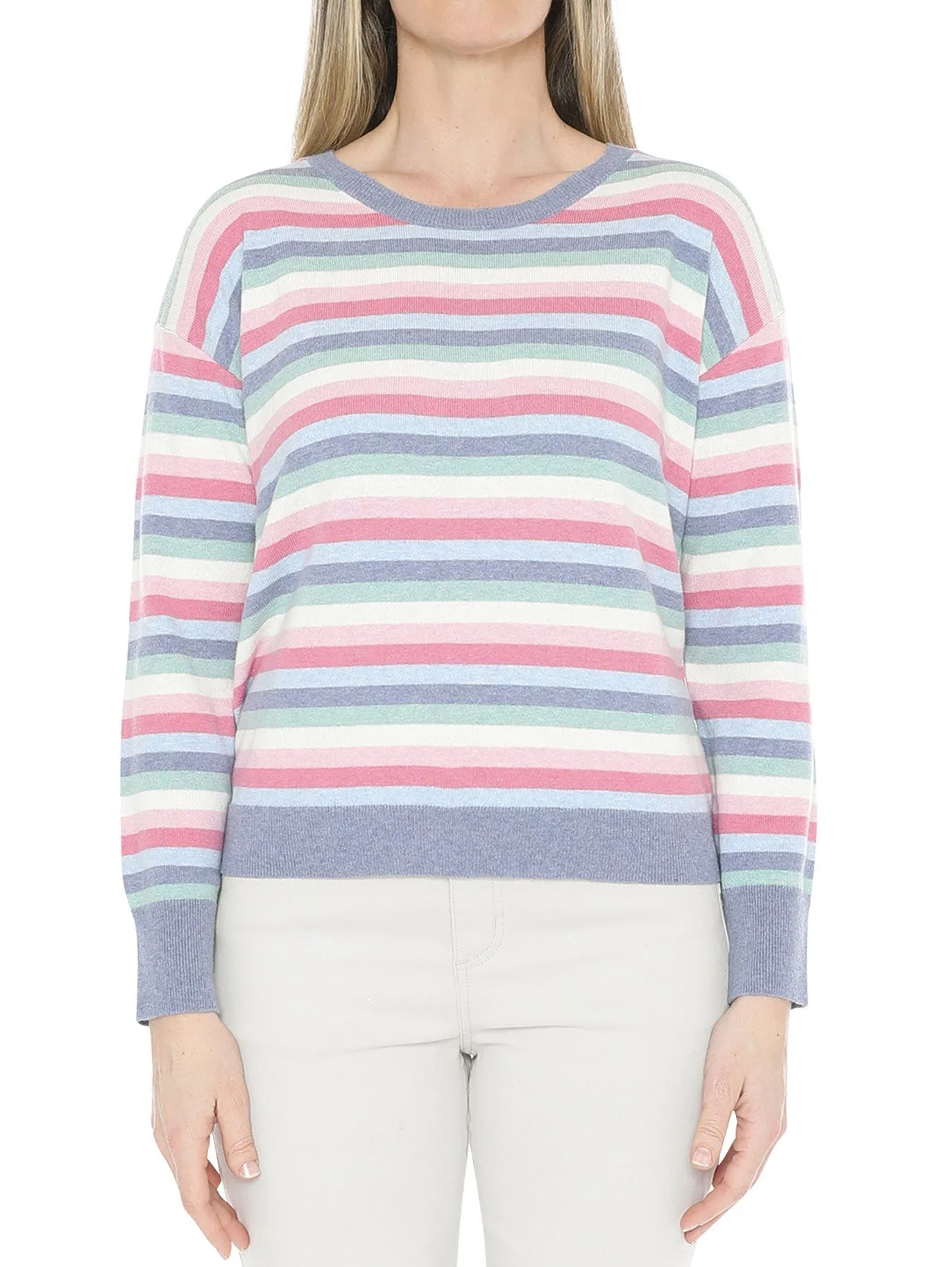 JUMP PASTEL STRIPE KNIT sold by ENNI