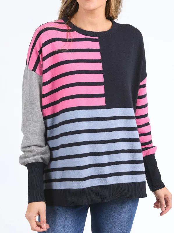 ELM EFFIE MIXED KNIT made by ENNI