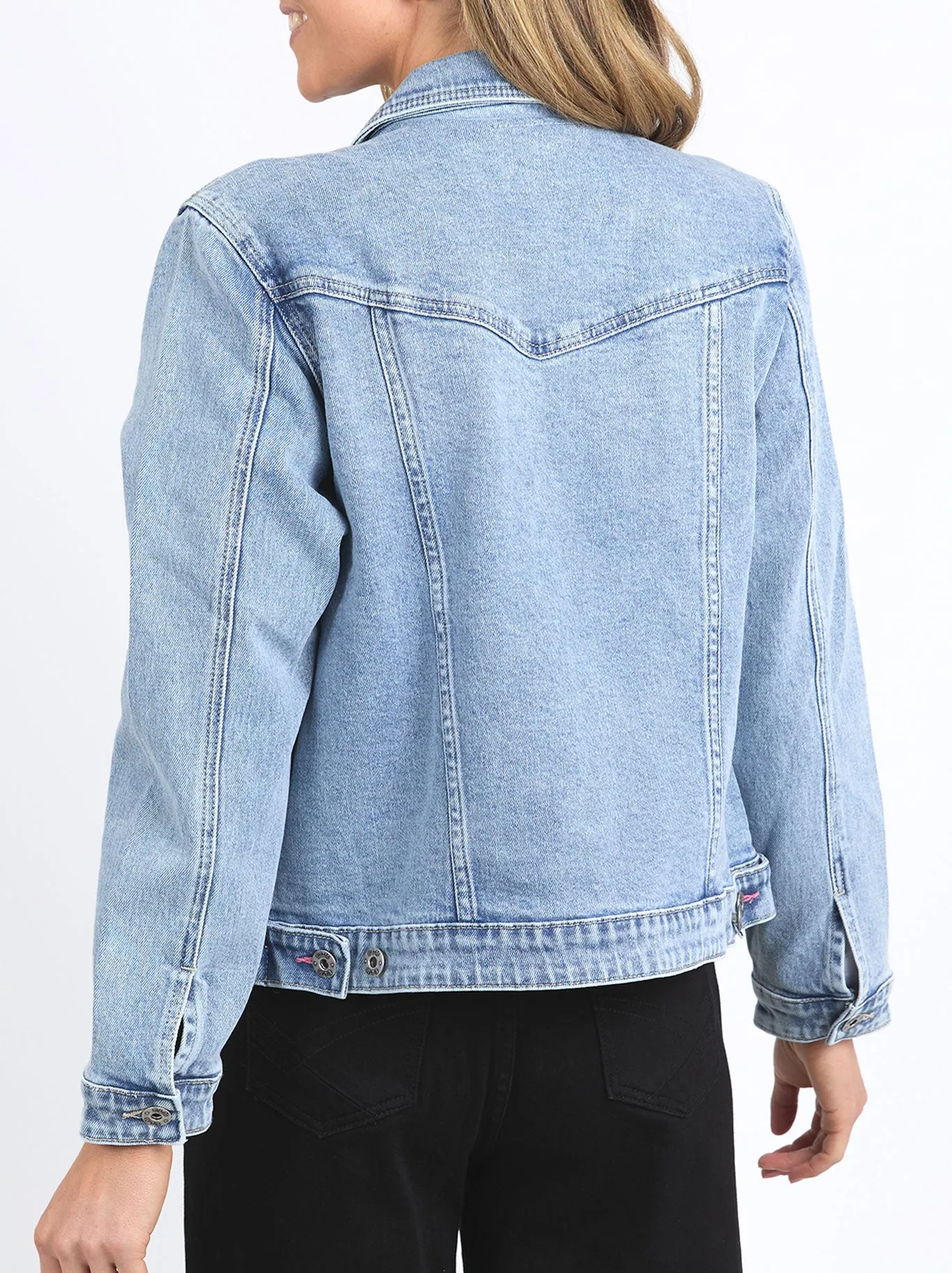 ELM BECCA DENIM JACKET sold by ENNI product image thumbnail 4