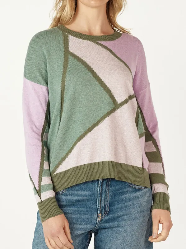 ZAKET & PLOVER ABSTRACT PATTERN KNIT sold by ENNI