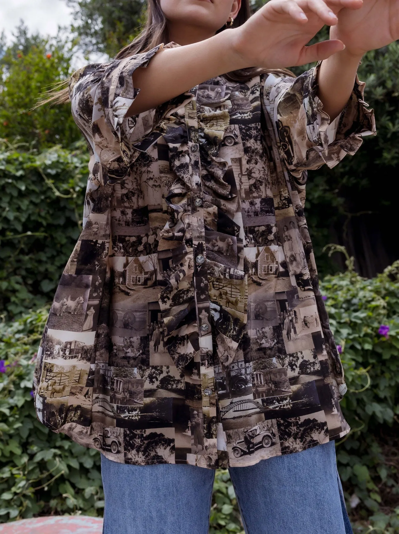 CIRCULAR BY M.A DAINTY HEIRLOOM SHIRT sold by ENNI