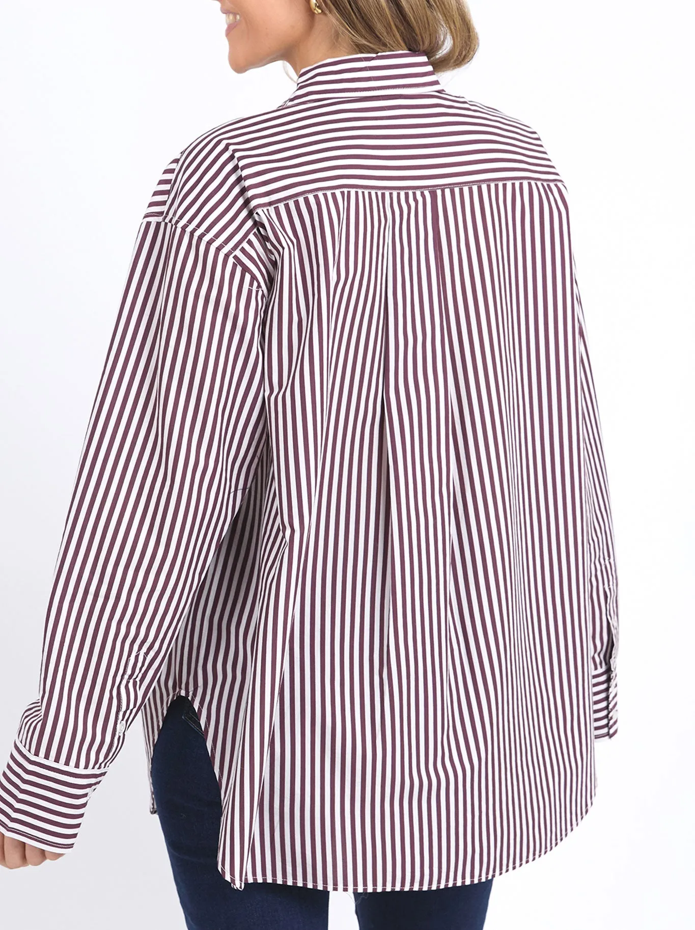 ELM LILA STRIPE SHIRT sold by ENNI product image thumbnail 4